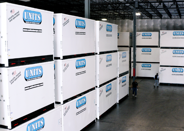 UNITS Moving and Portable Storage of Atlanta state of the art temperature controlled warehouse.