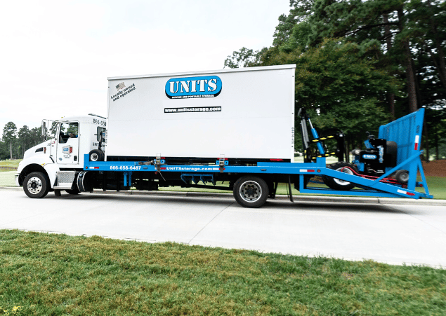 UNITS Moving and Portable Storage of Atlanta brings the storage to your doorstep