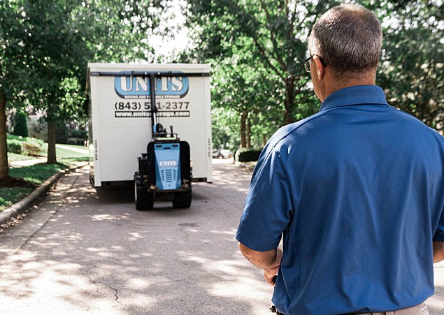 Utilize the ROBO-UNIT for help moving storage containers. UNITS Moving and Portable Storage Baltimore Maryland