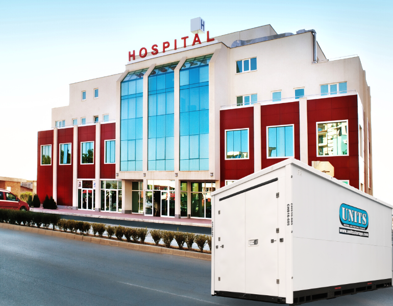 portable storage for hospitals