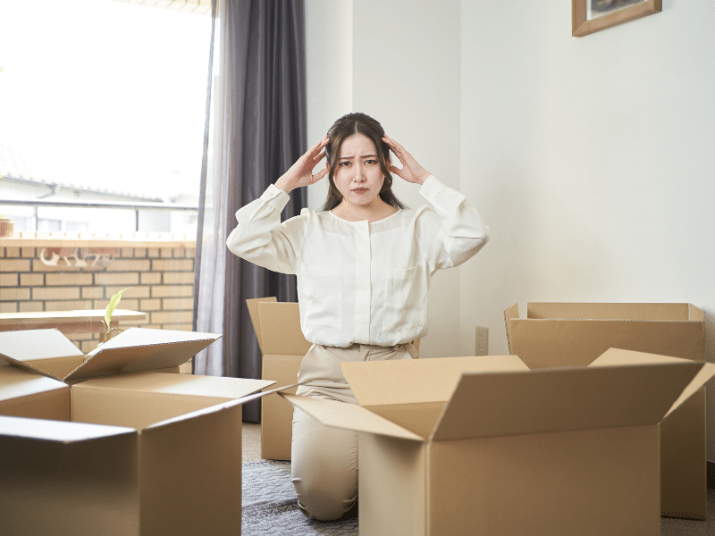 Units of Fort Lauderdale woman having trouble packing