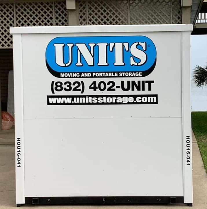 A Units of Houston Gulf Coast sitting in a driveway.