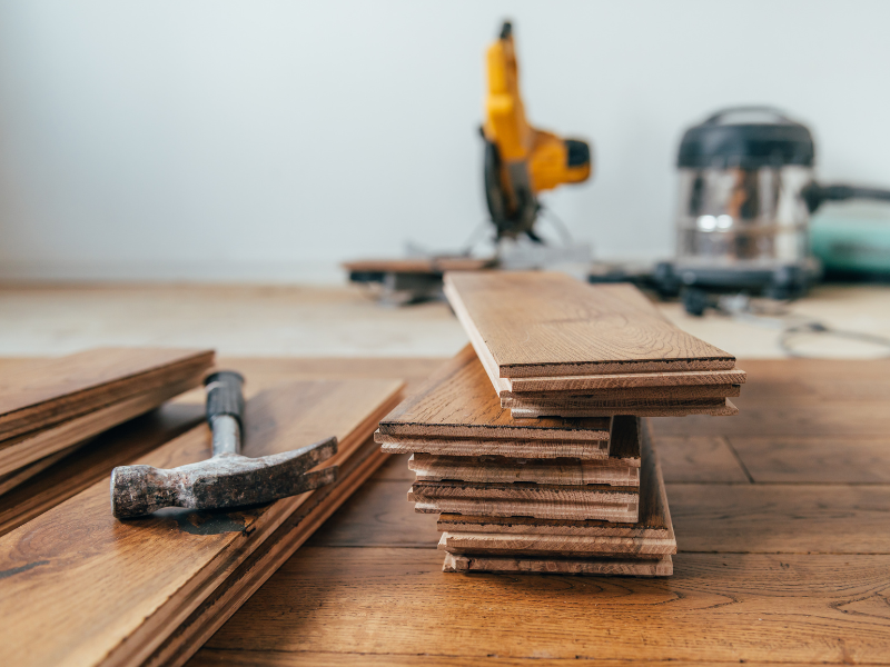 Enhancing Flooring Installation and Restoration With Portable Storage