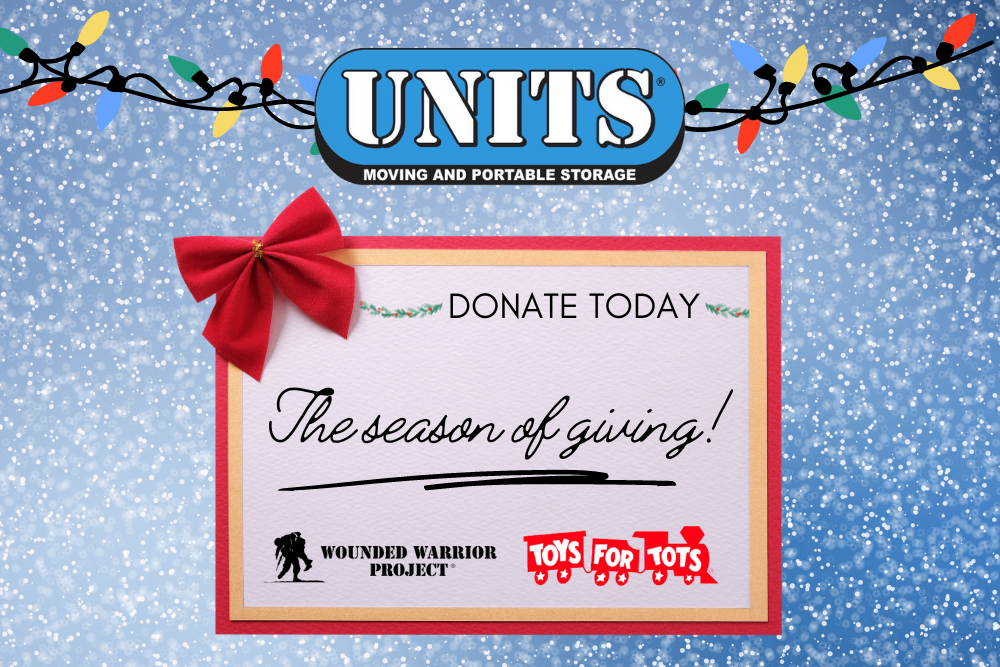 UNITS is in the seasons of giving In Las Vegas Nevada with wounded warrior and toys for tots.