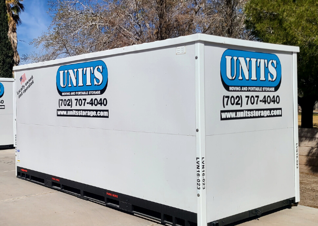 Moving & portable storage pod in Las Vegas, NV by Units Moving & Portable Storage