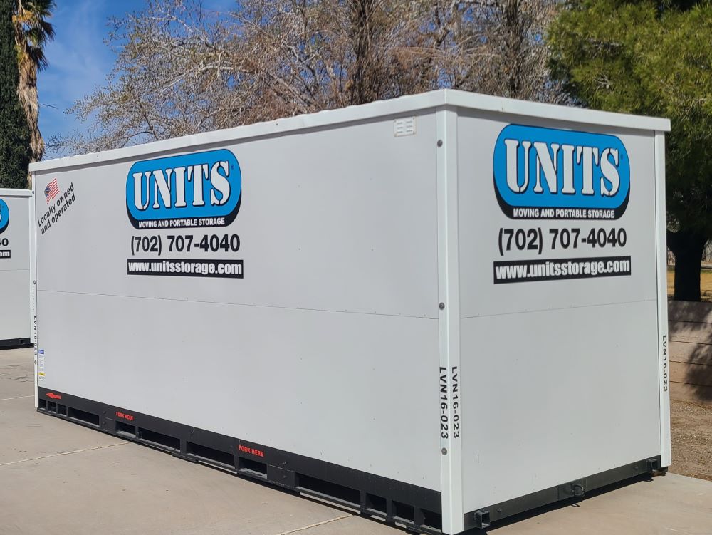 Unique Ways to Use a Portable Storage Container with UNITS of Las Vegas Nevada.