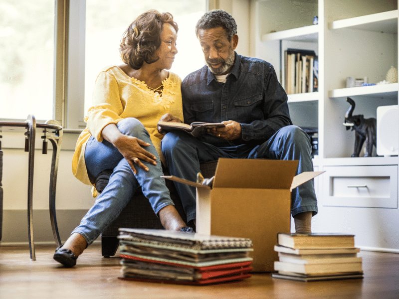 Packing up a Home Library