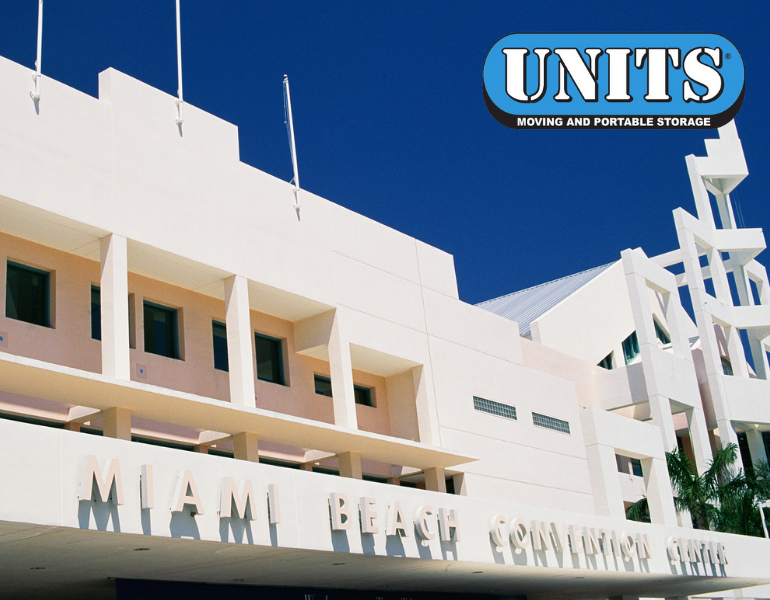 portable storage for Convention Center in Miami, Florida