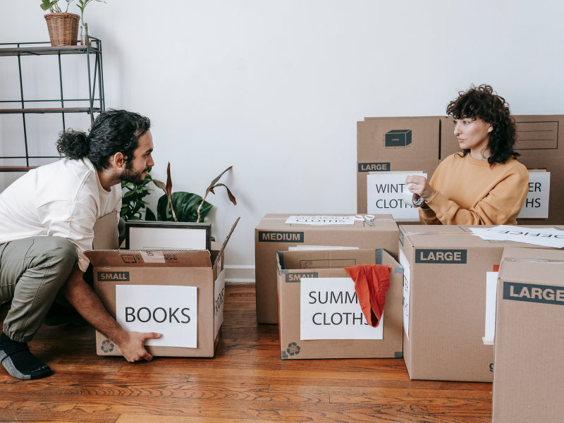 Streamline Unpacking by Labeling Boxes