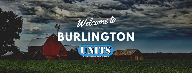 Welcome to Burlington UNITS Moving and Portable Storage.