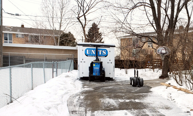 Units of Minneapolis portable storage for long distance moving in minneapolis, minnesota