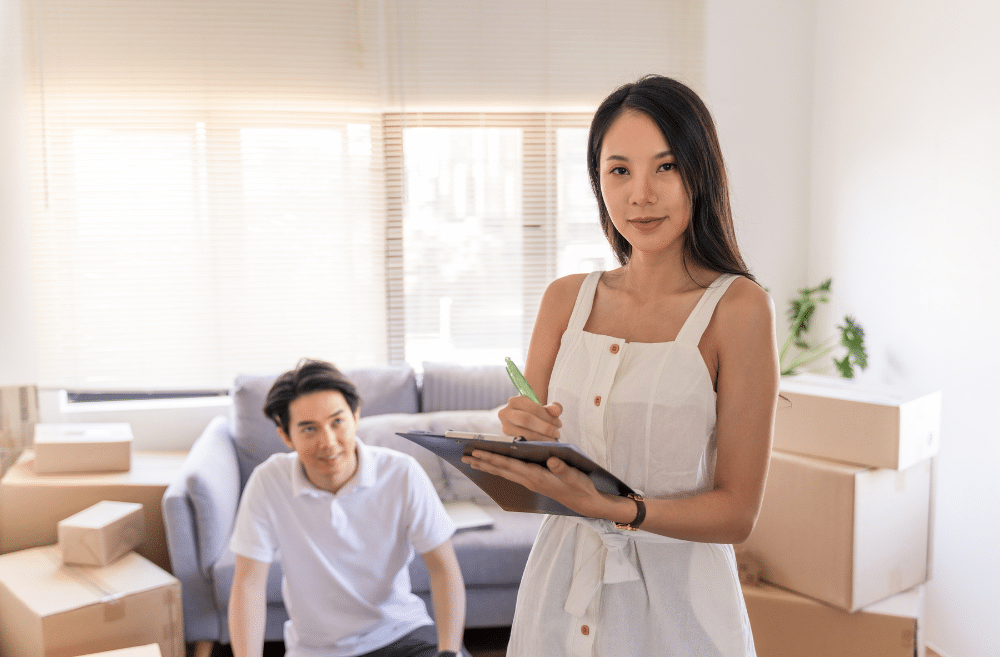 Units of North Denver couple looking at moving checklist