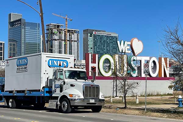 Clients turn to Units Moving & Portable Storage of Houston, TX for top tier customer services and upfront pricing.