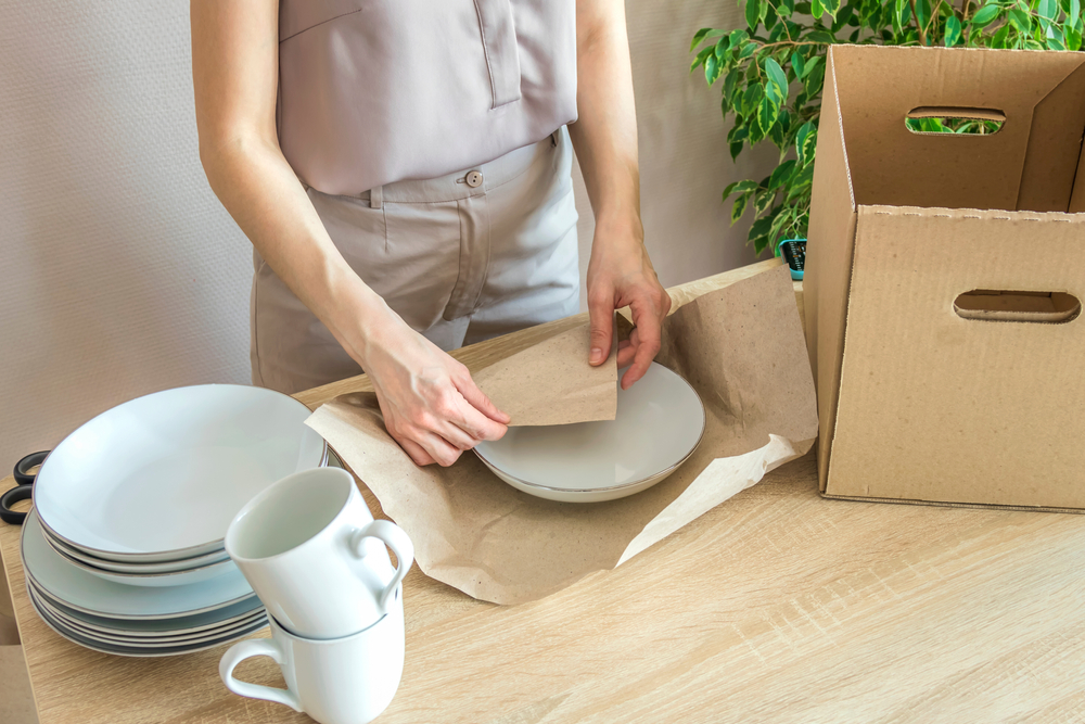 Units of North Houston packing up plates to move to new home