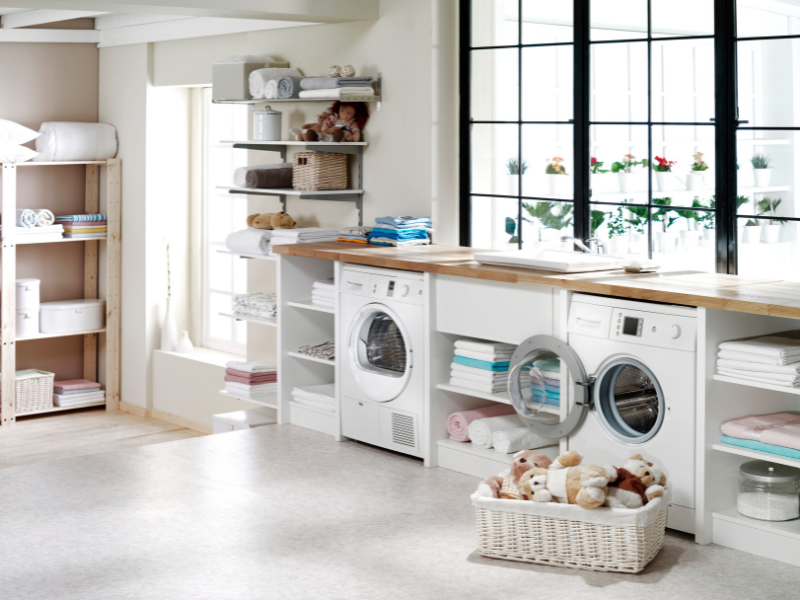 Units of North Houston Laundry Room Organization