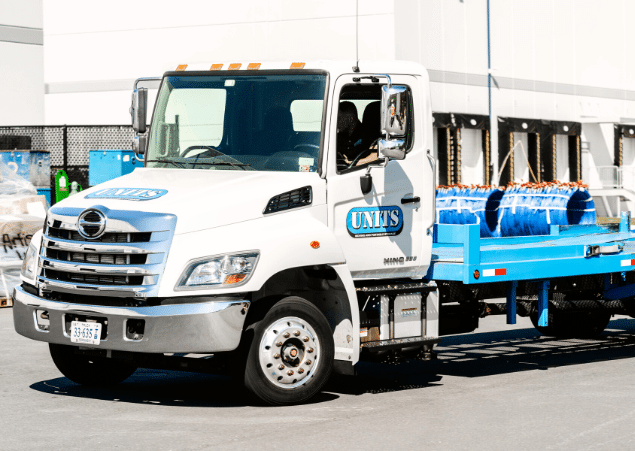 UNITS Moving and Portable Storage truck.