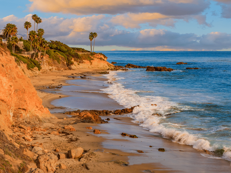 Orange County Coast Line.