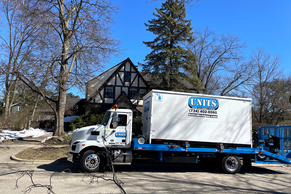 Customer Service made right as a truck delivers to a customer in southeast michigan