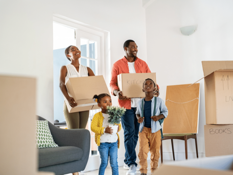 Units of Tampa Bay family moving into their new home