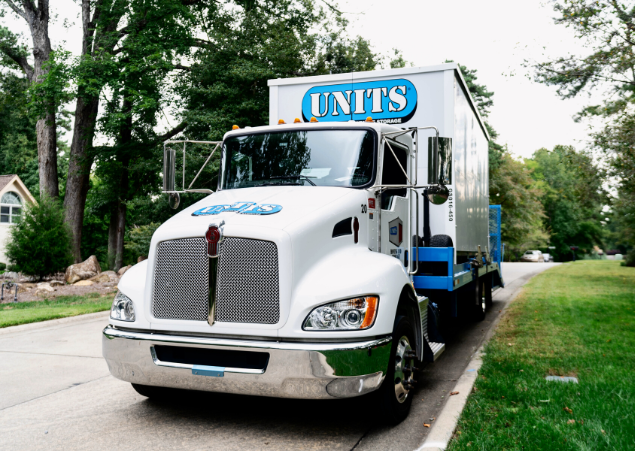 Units of Wilmington truck parked on the street.